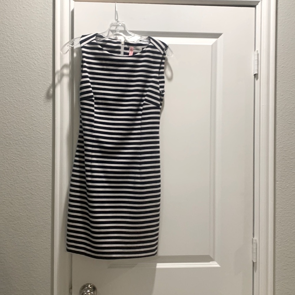 Calvin Klein Blue and White Dress